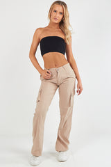 CARGO PANT TROUSER-BEIGE