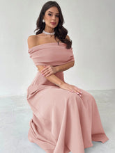 WOMEN'S ELEGANT HIGH WAIST A-LINE LONG DRESS