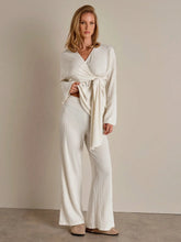 CASUAL LONG SLEEVE TOP AND PANTS SET