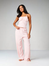 CAMISOLE WITH WIDE LEG PALAZZO PANTS LOUNGE SET
