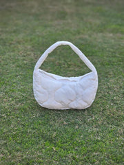 Quilted Puffer Hobo Bag Handbag for Outdoor Travel