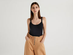 WOMEN'S TANK-TOP STYLE- BLACK