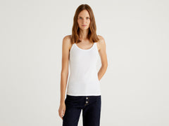 WOMEN BAMBOO CAMI TOP- WHITE