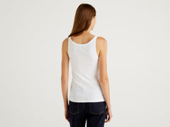 WOMEN BAMBOO CAMI TOP- WHITE