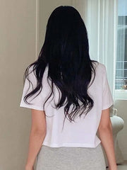 SOLID STAND NECK TEE