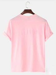 MEN'S CASUAL POKER CHEST PRINT SHORT SLEEVE T-SHIRTS