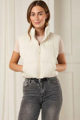 CROPPED PUFFER VEST