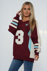 COLOR BLOCK SWEATSHIRT