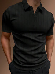 MEN SOLID POLO SHIRT