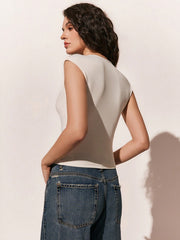 CHIC RUCHED CORSET TOP